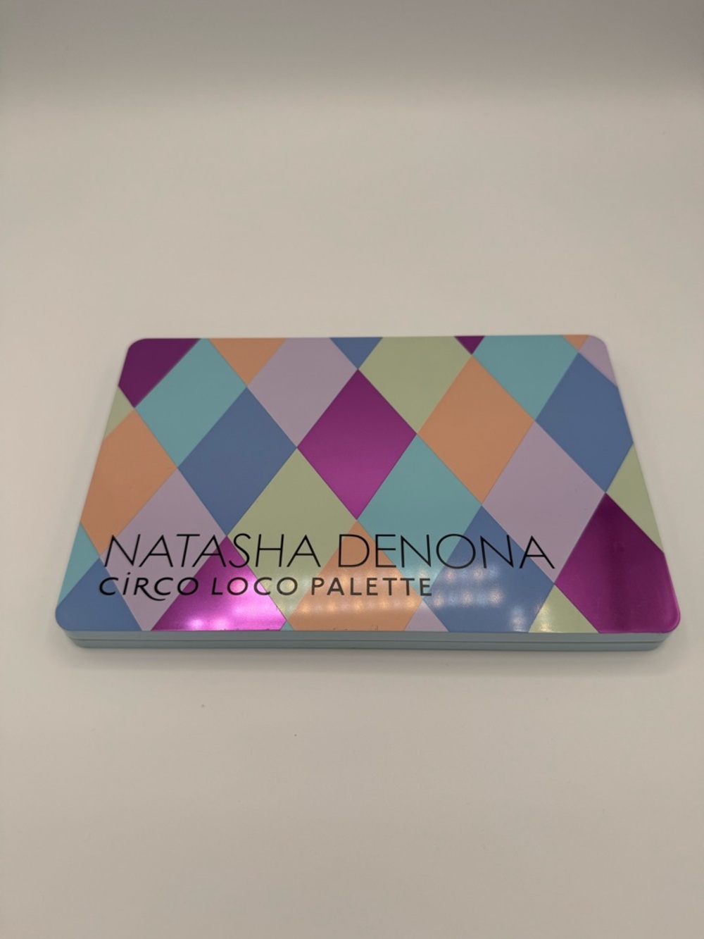Natasha Denona Circo Loco Palette - Fun, Colorful Diamond Print Case, never used